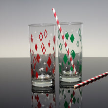 Load image into Gallery viewer, Retro Holiday Collins Drinkware Set