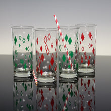 Load image into Gallery viewer, Retro Holiday Collins Drinkware Set