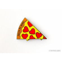 Load image into Gallery viewer, Pizza My Heart Enamel Pin - egads-shop
