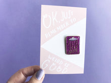 Load image into Gallery viewer, Stay Weird Enamel Pin - egads-shop