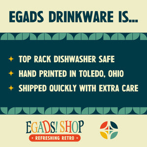 Toledo Sparks Drinkware 4 Glass Set