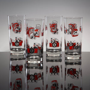 Vintage Camera Drinking Glasses
