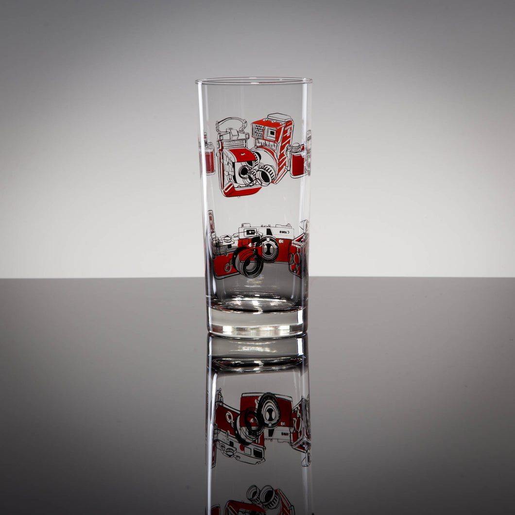 Vintage Camera Drinking Glasses