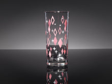 Load image into Gallery viewer, Pink MCM Mixed Print Collins Glasses Set