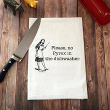 Load image into Gallery viewer, Pyrex Themed Flour Sack Tea Towels