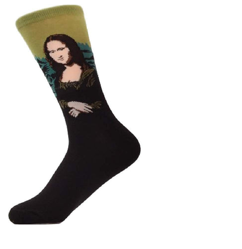 Mona Lisa Unisex Socks - egads-shop