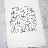 Cats on Cats Tea Towel - egads-shop