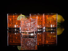 Load image into Gallery viewer, Basket Weave Drinking Glasses