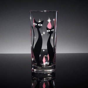 Atomic Cat Drinking Glasses