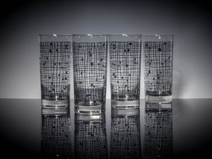 Basket Weave Drinking Glasses