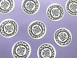 No F*cks Given Sticker - egads-shop