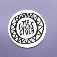 No F*cks Given Sticker - egads-shop