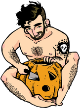 Load image into Gallery viewer, Pumpkin Paul Sticker - egads-shop