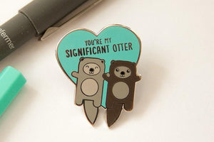 Significant Otter Enamel Pin - egads-shop