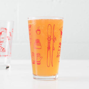 Ski Stuff Pint Glass - egads-shop