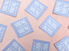 Load image into Gallery viewer, Strong Women Strong World Sticker - egads-shop