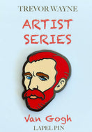 Van Gogh Enamel Pin - egads-shop
