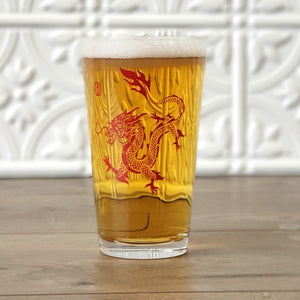 Chinese Dragon Pint Glass - egads-shop