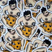 Load image into Gallery viewer, Pumpkin Paul Sticker - egads-shop