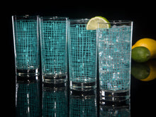Load image into Gallery viewer, Basket Weave Drinking Glasses
