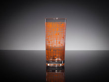 Load image into Gallery viewer, Orange MCM Mixed Print Collins Glasses Set