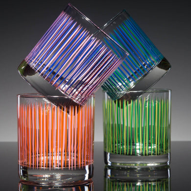 Vintage Glass, Grand Canyon National Park // Mid Century Tumbler Collins  Glass MCM Atomic Barware 
