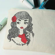 Badass Babe Zipper Pouch - egads-shop