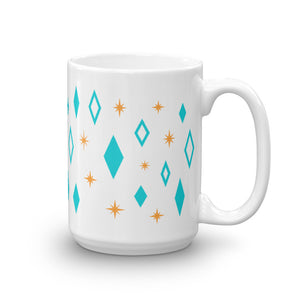 Diner Diamonds and Stars Mug - egads-shop